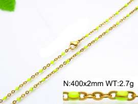 Staineless Steel Small Gold-plating Chain