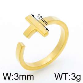 Stainless Steel Gold-plating Ring