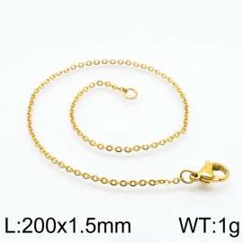 Stainless Steel Gold-plating Bracelet