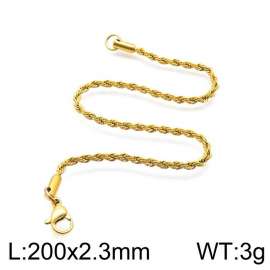 Stainless Steel Gold-plating Bracelet