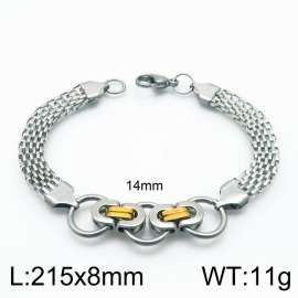 Stainless Steel Gold-plating Bracelet