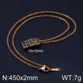 SS Gold-Plating Necklace