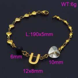 Stainless Steel Gold-plating Bracelet
