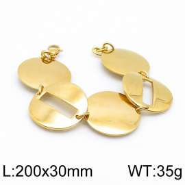 Stainless Steel Gold-plating Bracelet