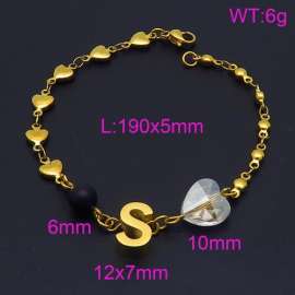 Stainless Steel Gold-plating Bracelet