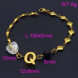 Stainless Steel Gold-plating Bracelet