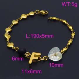 Stainless Steel Gold-plating Bracelet