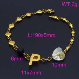 Stainless Steel Gold-plating Bracelet