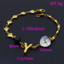 Stainless Steel Gold-plating Bracelet