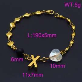 Stainless Steel Gold-plating Bracelet