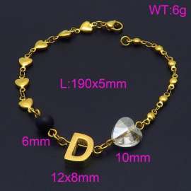 Stainless Steel Gold-plating Bracelet