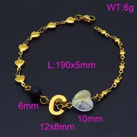 Stainless Steel Gold-plating Bracelet