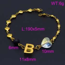 Stainless Steel Gold-plating Bracelet