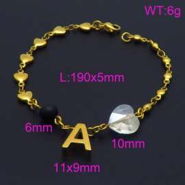 Stainless Steel Gold-plating Bracelet