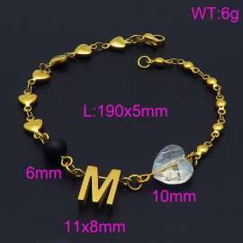Stainless Steel Gold-plating Bracelet
