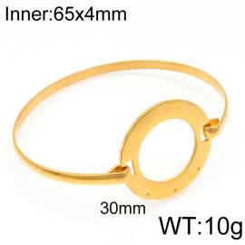 Stainless Steel Gold-plating Bangle