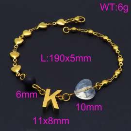 Stainless Steel Gold-plating Bracelet