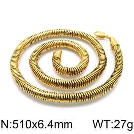 SS Gold-Plating Necklace