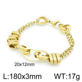 Stainless Steel Gold-plating Bracelet