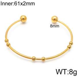 Stainless Steel Gold-plating Bangle