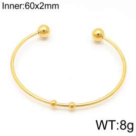 Stainless Steel Gold-plating Bangle