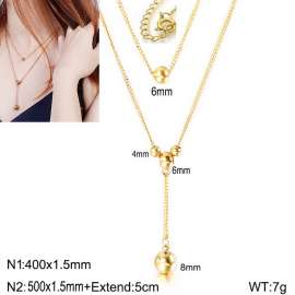 SS Gold-Plating Necklace