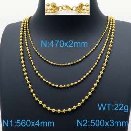 SS Gold-Plating Necklace