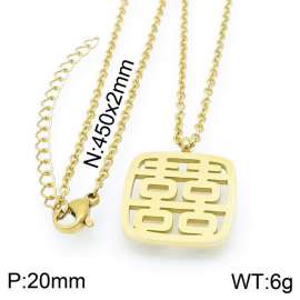 SS Gold-Plating Necklace