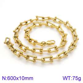 SS Gold-Plating Necklace