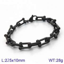 Stainless Steel Black-plating Bracelet