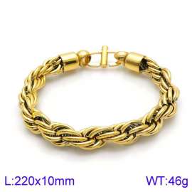 Stainless Steel Gold-plating Bracelet