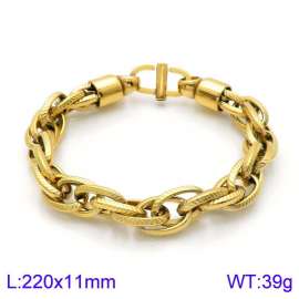 Stainless Steel Gold-plating Bracelet
