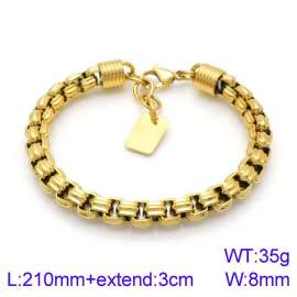 Stainless Steel Gold-plating Bracelet
