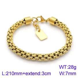 Stainless Steel Gold-plating Bracelet