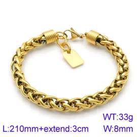 Stainless Steel Gold-plating Bracelet