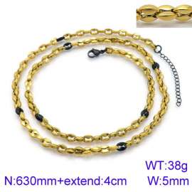 SS Gold-Plating Necklace