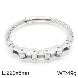 Stainless Steel Bicycle Bracelet