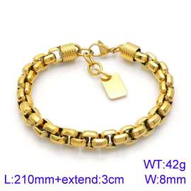 Stainless Steel Gold-plating Bracelet