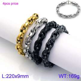 Stainless Steel Gold-plating Bracelet
