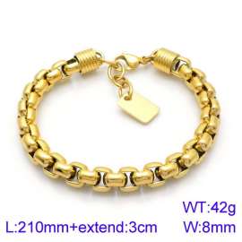 Stainless Steel Gold-plating Bracelet