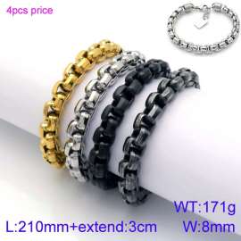 Stainless Steel Gold-plating Bracelet