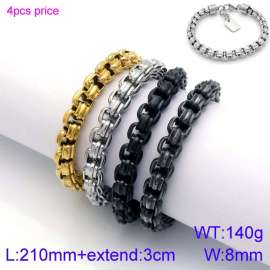 Stainless Steel Gold-plating Bracelet