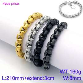 Stainless Steel Gold-plating Bracelet