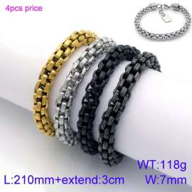 Stainless Steel Gold-plating Bracelet