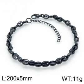Stainless Steel Black-plating Bracelet