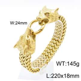 Stainless Steel Gold-plating Bracelet