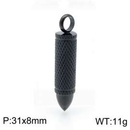 Stainless Steel Black-plating Pendant