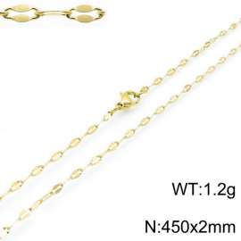 Staineless Steel Small Gold-plating Chain