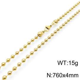 SS Gold-Plating Necklace