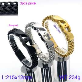 Stainless Steel Gold-plating Bracelet